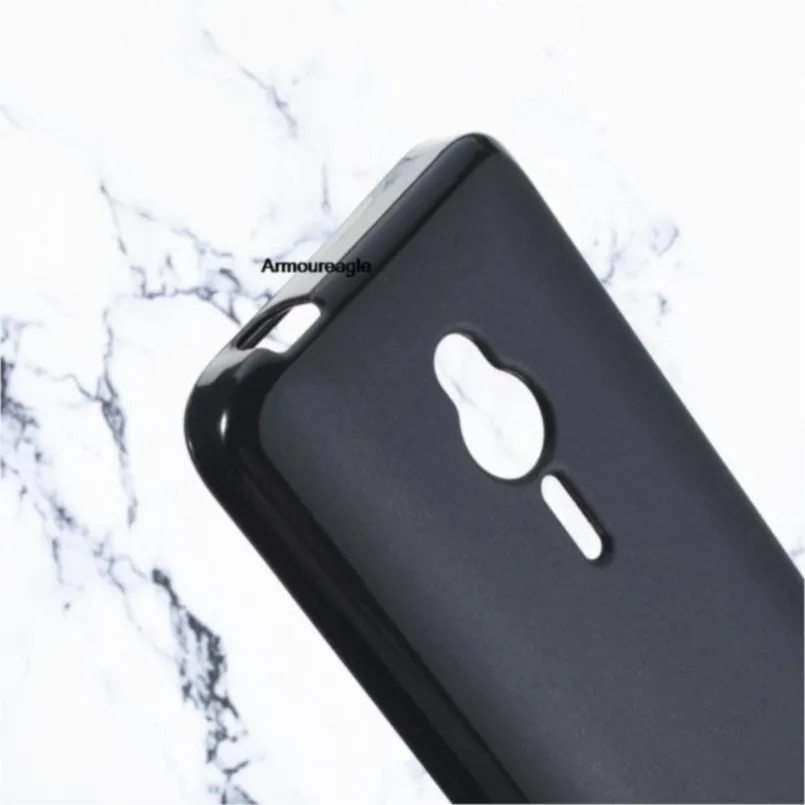 Черный Защитный чехол для nokia 230 мягкий силиконовый матовый защитный из ТПУ 3 шт.