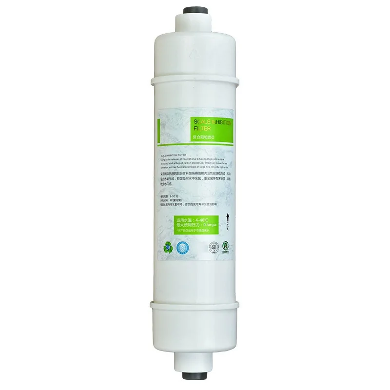 10-дюймовый фильтр для удаления активированного угля Sooel Scale, картридж с ингибитором быстрого подключения американского типа