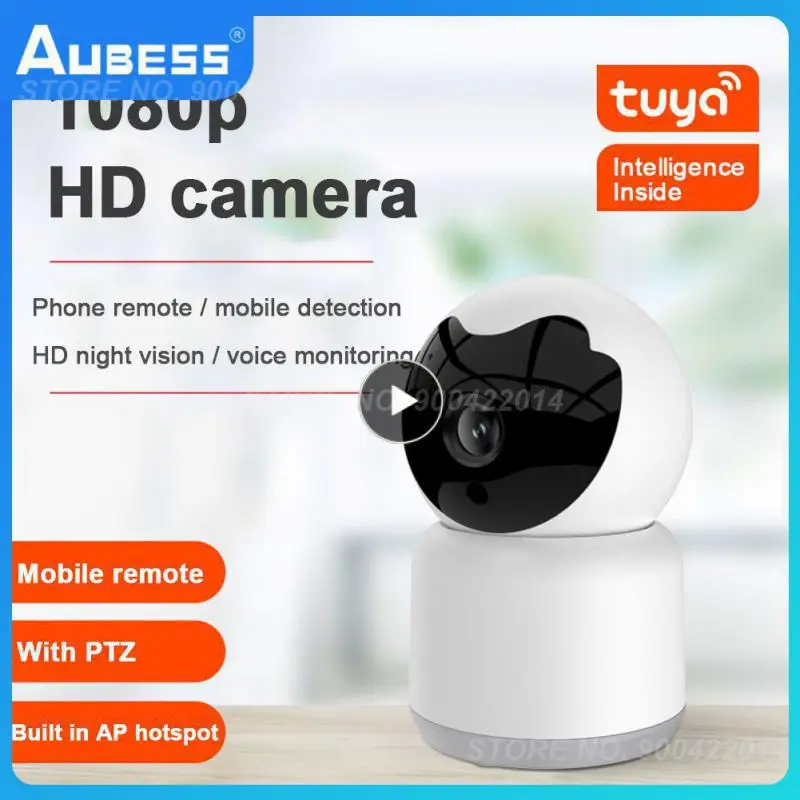 

Two Way Audio 2mp Ip Camera Automatic Tracking Tuya Smart Camera Surveillance Camera Night Vision Wifi Wireless Baby Monitor
