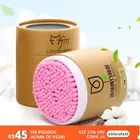 200 шт.кор. ватные палочки для чистки ушей, косметические двусторонние палочки, мягкие палочки для женского макияжа, ватные палочки для чистки, подарки для макияжа TSLM2