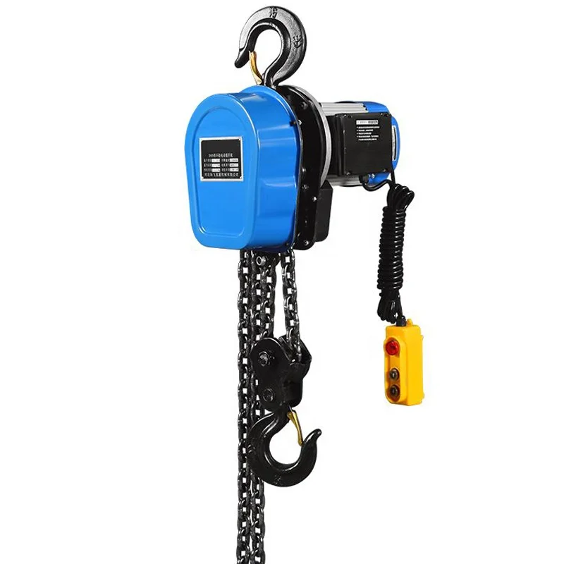

220vDHS type 1 tons 2tons 3 tons 5 tonslight chain electric hoist for construction