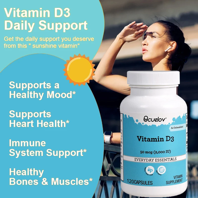 

Витамин D3 в капсулах-поддерживает развитие и восстановление тканей организма, поддерживает иммунитет, способствует здоровому коллагену и коже