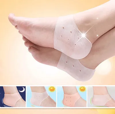 

Силиконовые гелевые носки для ухода за кожей ног, увлажняющие мягкие носки для пятки с отверстием, инструменты для ухода за ногами, предотвращающие высыхание