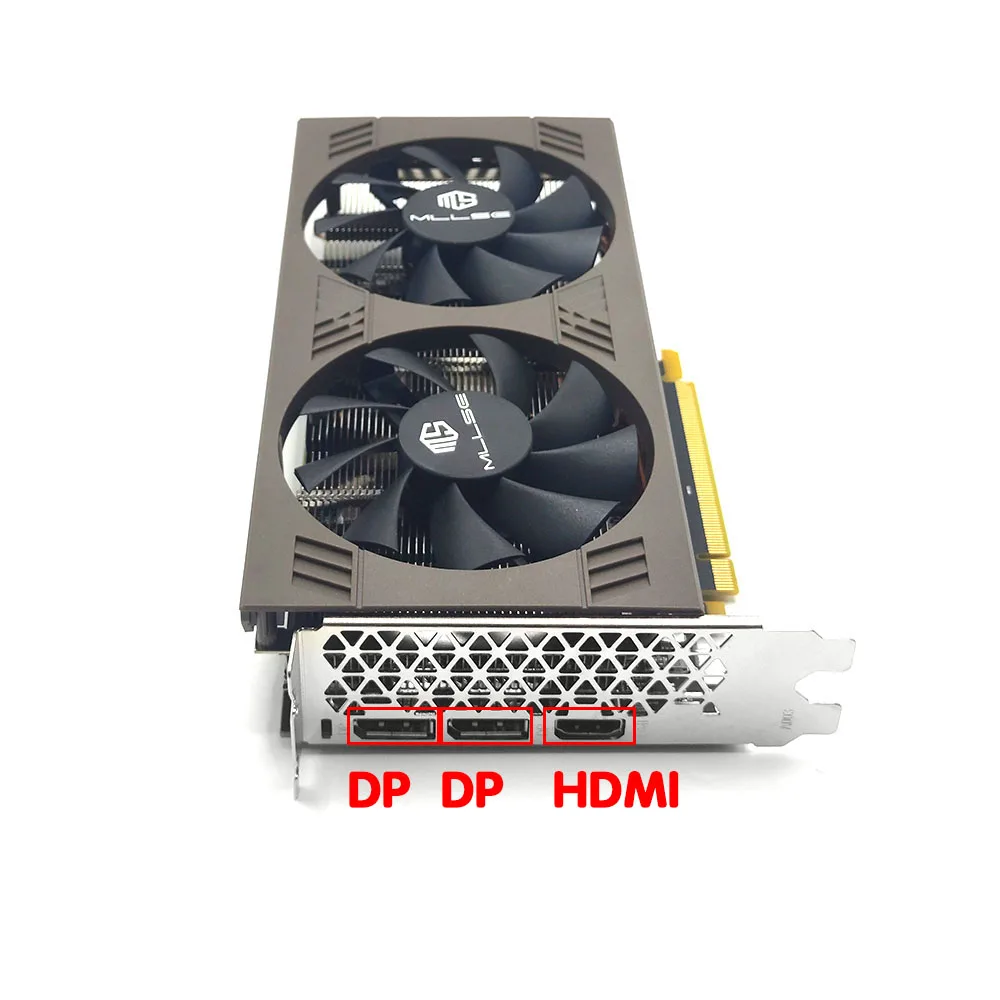 Игровая видеокарта MLLSE AMD RX 580 8 Гб 2048SP GDDR5 256Bit PCI Express 3 0 × 16 8Pin Radeon GPU игровая - купить