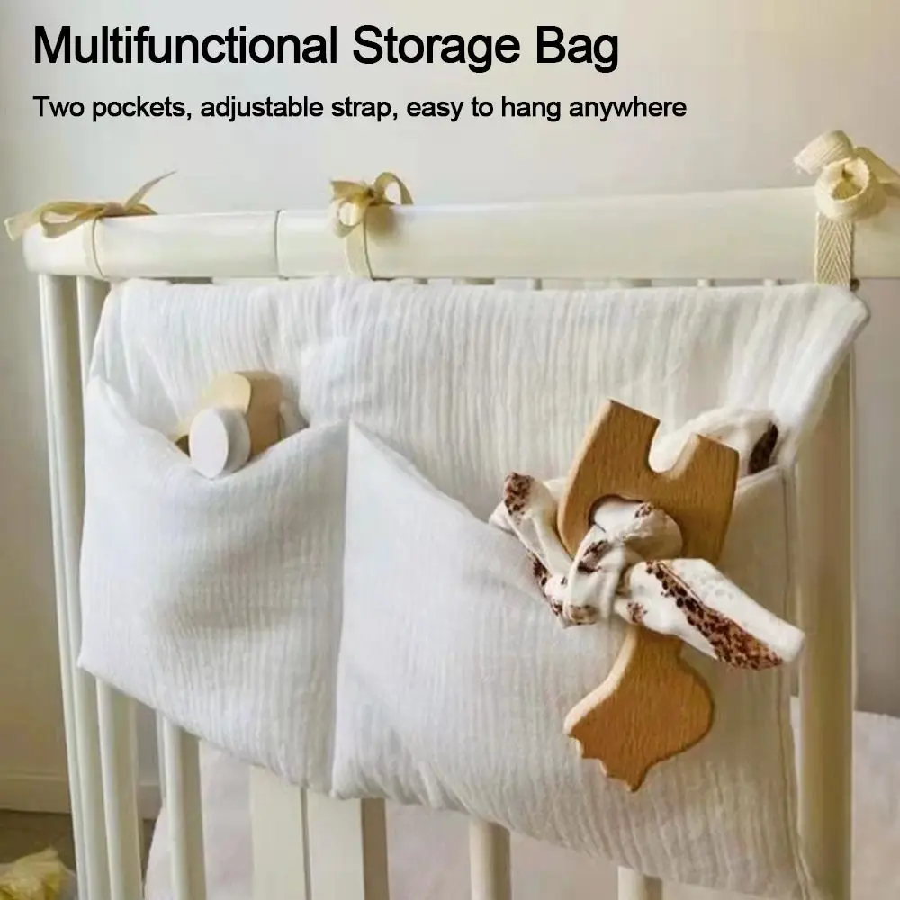 

Многофункциональная сумка для хранения детской кроватки, прикроватный мешок для хранения постельных принадлежностей, органайзер для подгузников, кровати новорожденных