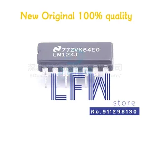 5pcs/lot LM124J LM124 DIP14 Chipset 100% New&Original In Stock