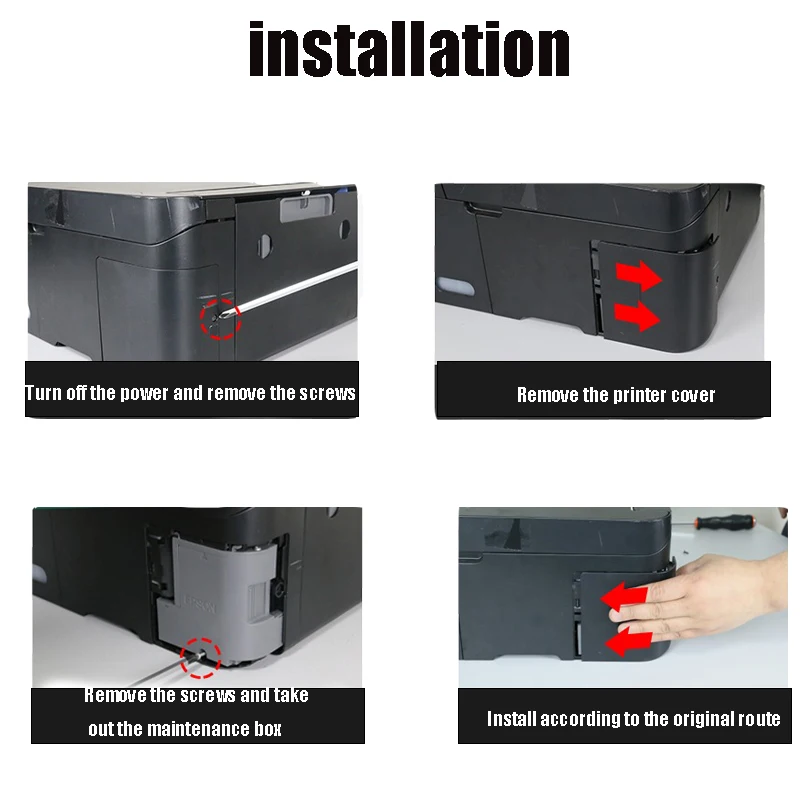 T04D1 Коробка для обслуживания, совместимая с Epson M3180 L14150 XP-5105 XP-5100 L6490 L14150 L6270 ET M2140 M2170 M3100 M3140 M3170 (art.: 3920d2e73ac08) - 3920d2e73ac08