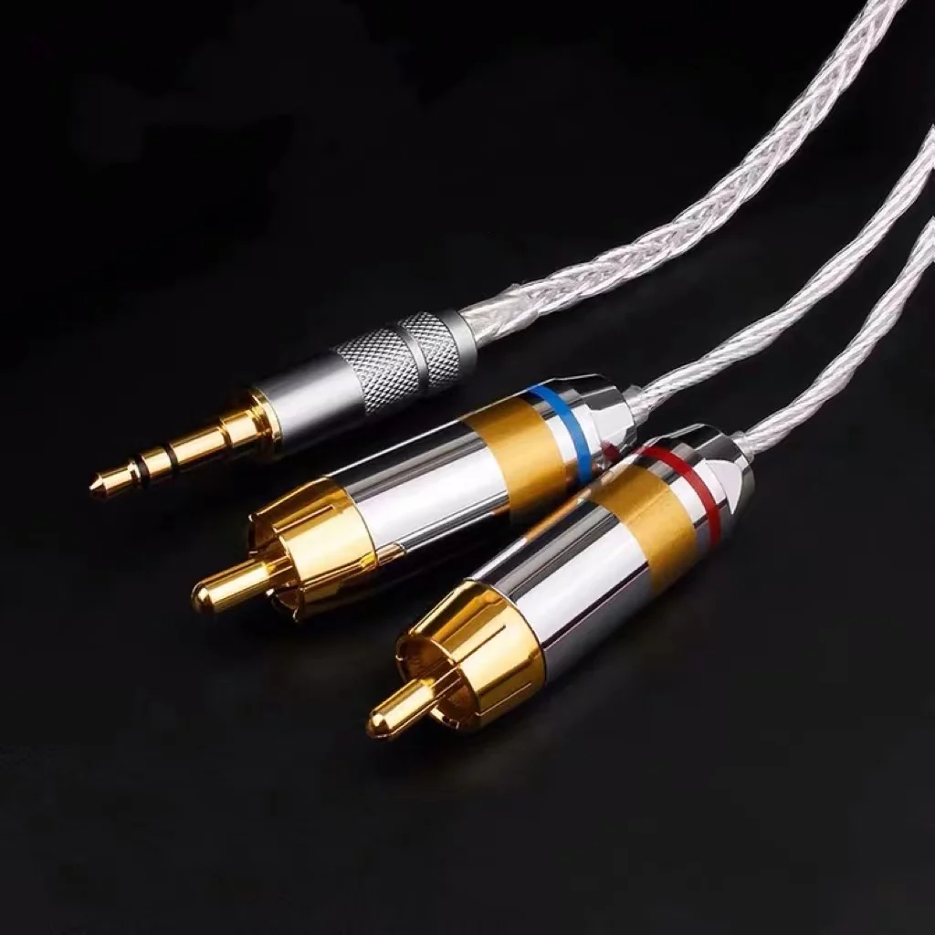 

Ataudio-RCA один на два RCA, сабвуфер, аудио кабель из чистой меди, один кабель-разветвитель RCA Y