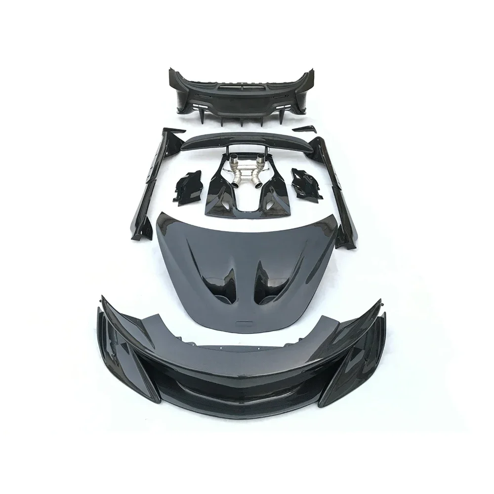 600LT Kohlefaser-Bodykit ist для McLaren 540C 570C 570GT Bodykit stobei stangen haube Rocks poiler geeignet