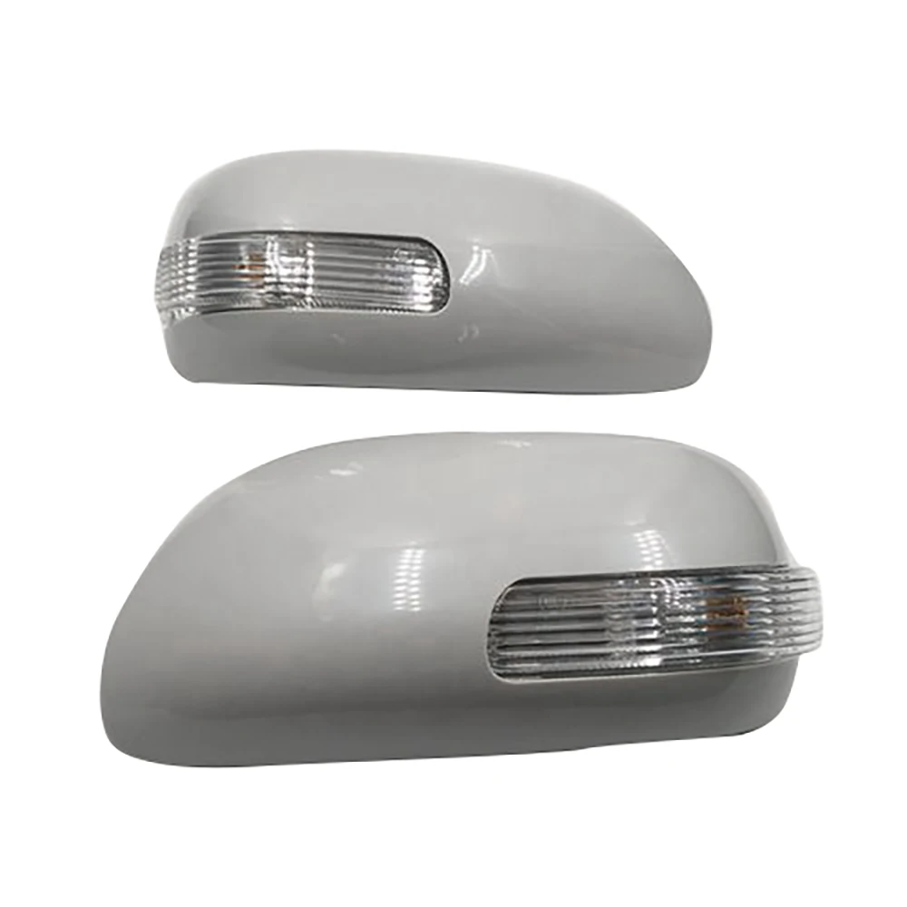 

1Set Rear View Mirror Cover with Turn Signal Light Side Mirror Turn Signal Blinker Assembly for Vios 06-11