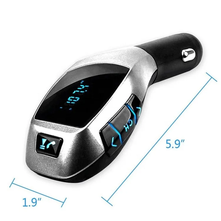Автомобильный MP3-плеер приемник Bluetooth передатчик usb Fm-передатчик автомобильный