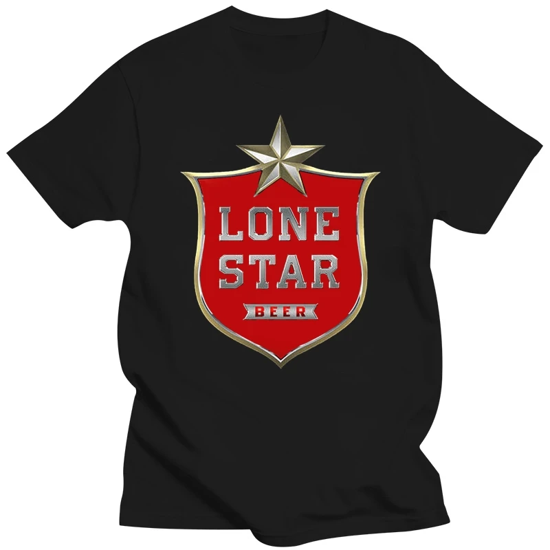 

Lone Star Beer - popular Tagless Tee T-Shirt100% cotton