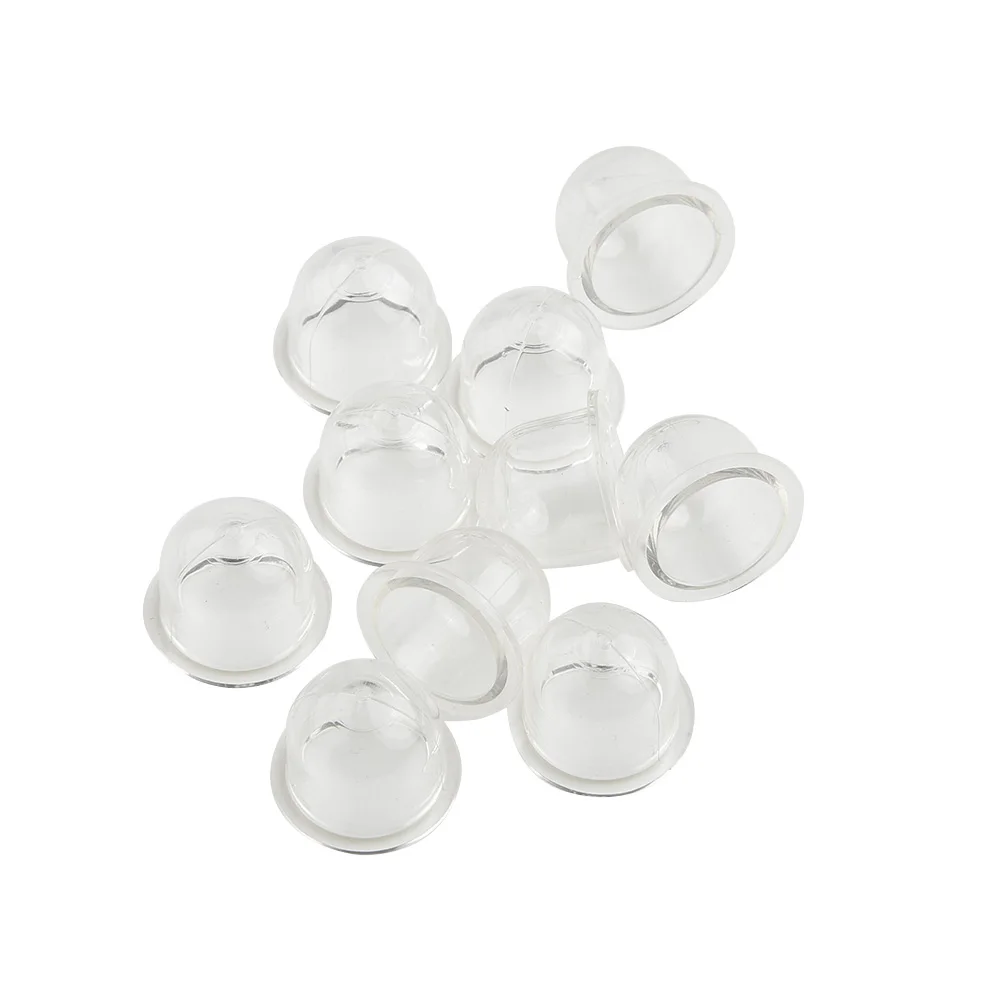 

10pcs Carburetor Spare Parts 19/22mm Transparent Fuel Carburetor Primer Bulb Oil Bubble For Stihl For Ryobi Chainsaws Trimmer