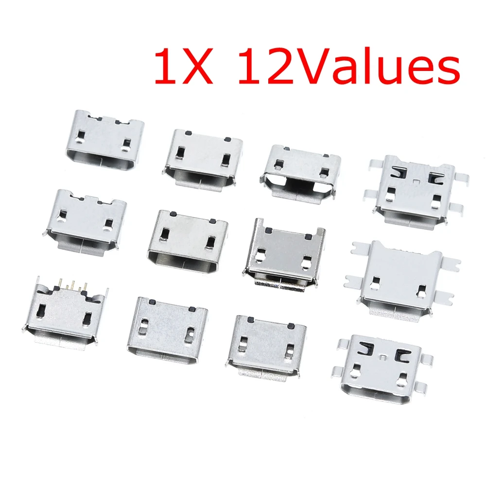 

Разъемы Micro USB TZT 12 моделей