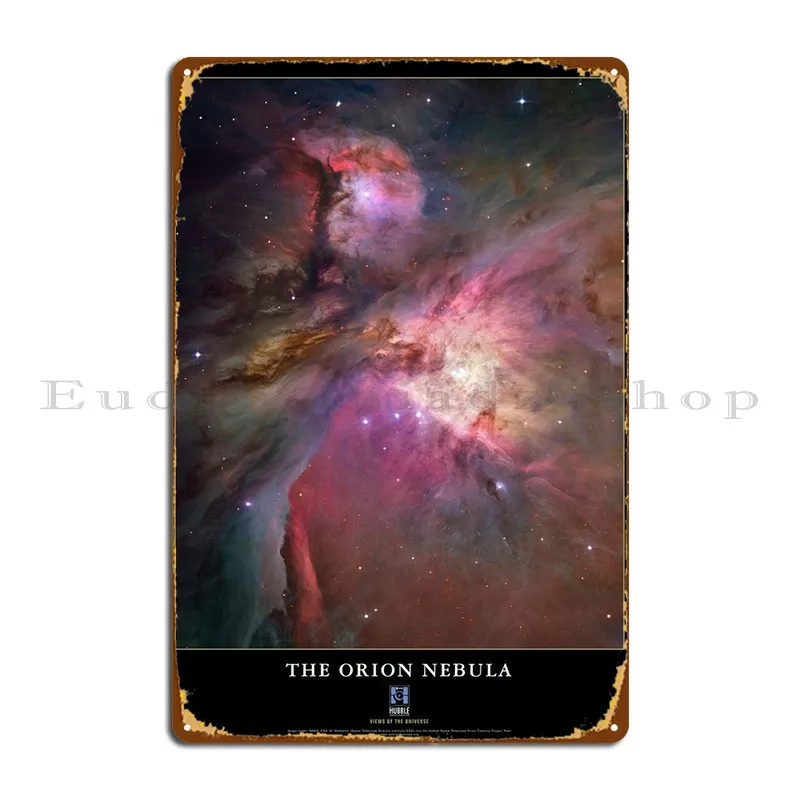 

Esa The Orion Nebula металлический плакат с принтом кухня гостиная настенные фотообои Декор оловянный плакат