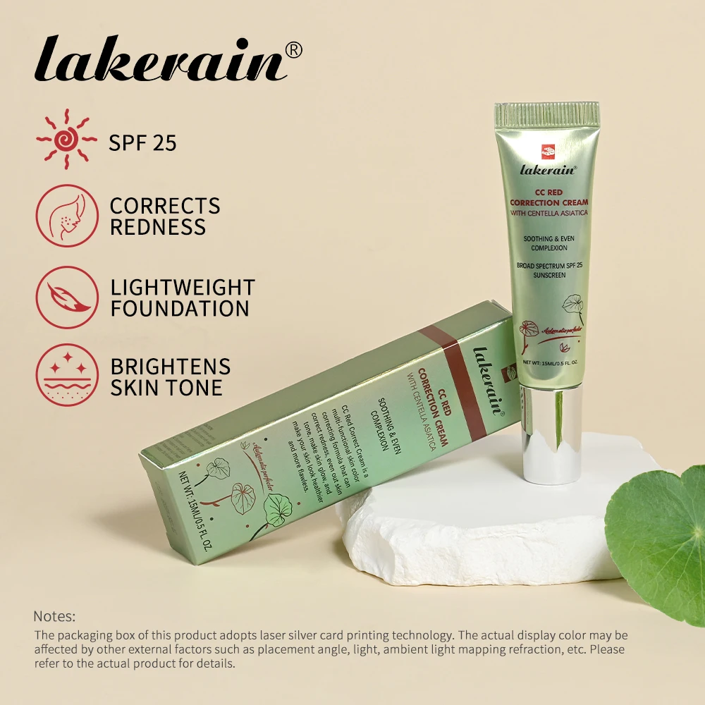 Увлажняющий корректирующий крем CC Brighten, водостойкий крем против пота для макияжа перед консилером, стойкий женский макияж, косметика erborian (art.: 3920c91bc2bbe) - 3920c91bc2bbe
