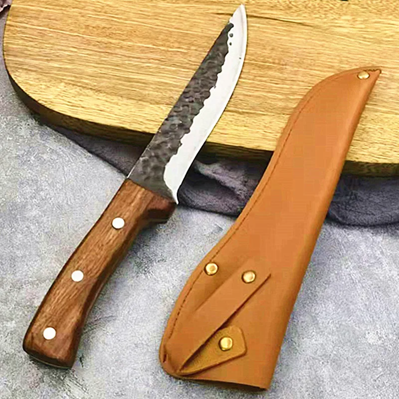 

5Cr15Mov 7 inch Boning Knife Stainless Steel Kitchen Knife Forged Butcher Fish Knife Handmade Chef Knife Cooking Tools