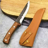 5cr15mov 7 inch boning knife stainless steel kitchen knife forged butcher fish knife handmade chef knife cooking tools