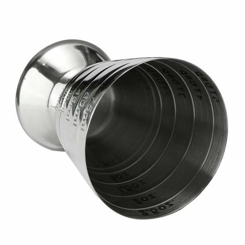 

Universal 304 Graduated Measuring Ring Stainless Steel Ounce Cup Cocktail Glass Measuring Cup