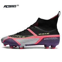 2022 high quality football boots soccer shoes assassin chuteira campo tfag football sneaker futsal training shoes