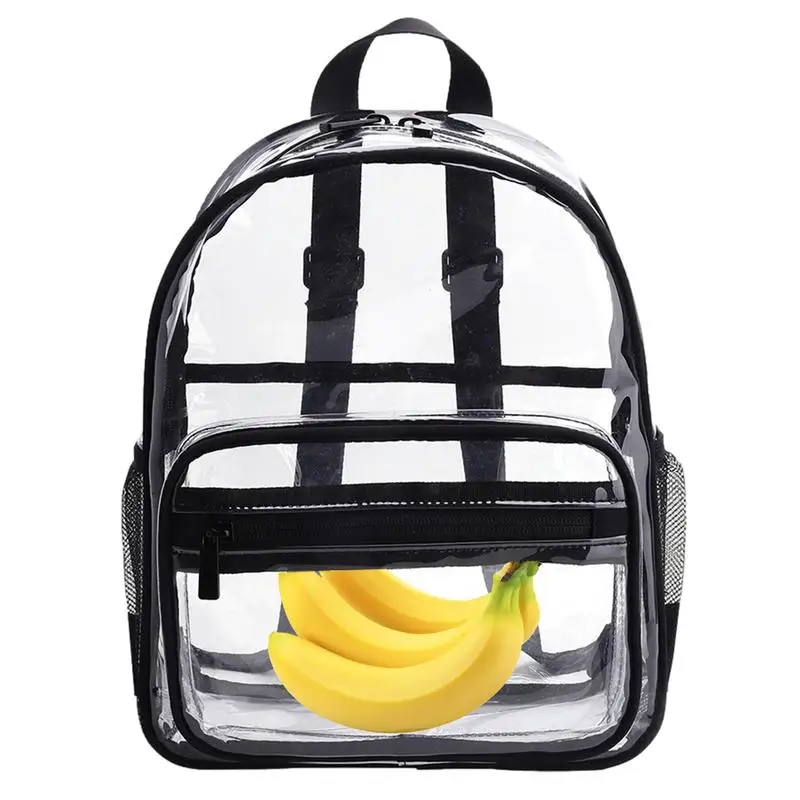 

Прозрачный рюкзак, сумка для книг, вместительный прозрачный рюкзак для детей, девочек, мальчиков, подростков, взрослых