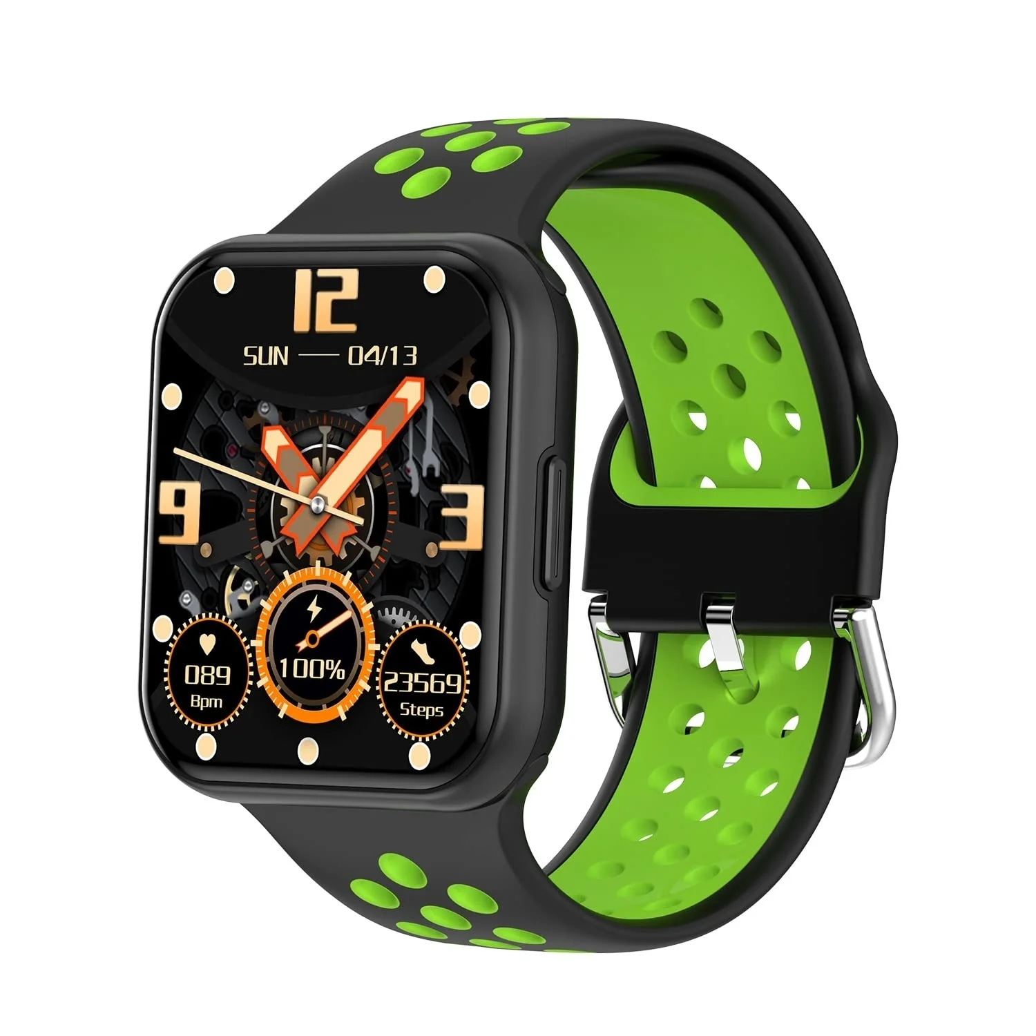 

2023 New Smart Watch Men Sports Fitness 1.72 HD Screen Bracelet IP68 Waterproof Bluetooth Tracking Pedometer Watches For Xiaomi