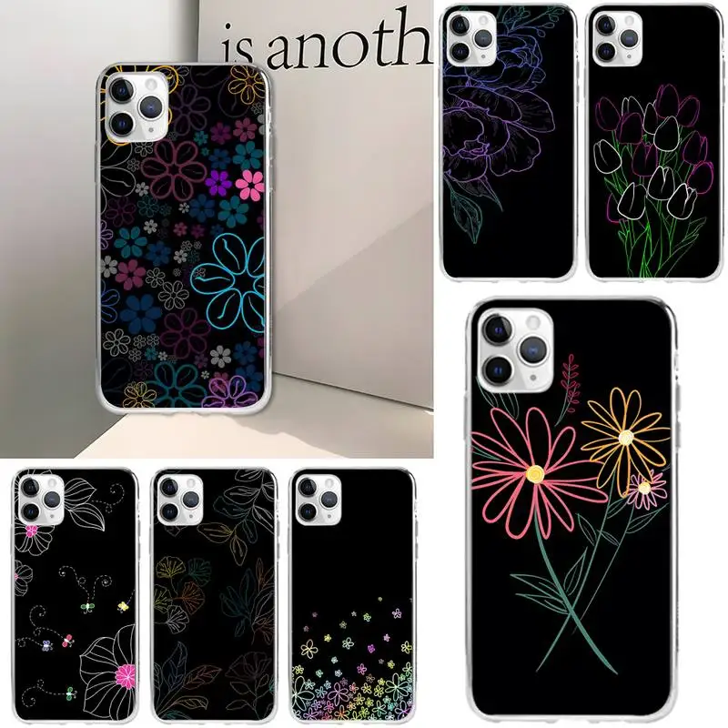 Модный чехол для телефона с цветочным рисунком Samsung S7edge S7 S8 S9 S10 S20 S30 Plus S10E S21 Ultra S20fe