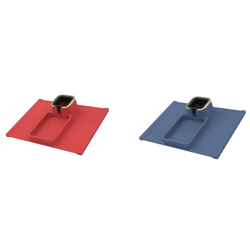 

Silicone Couch Cup Holder Tray, Couch Coaster for Arm Chair Couch Caddy Sofa Recliner Anti-Slip ​Armrest