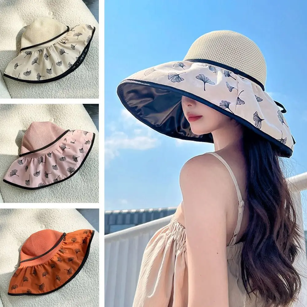 

Anti-UV Beach Cap Sun Hat Spring Summer Panama Hat for Girl Women