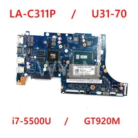 aivs3aive3 la c311p i7 5500u cpu gt920m ddr3 mainboard for lenovo u31 70 laptop motherboard tested 100
