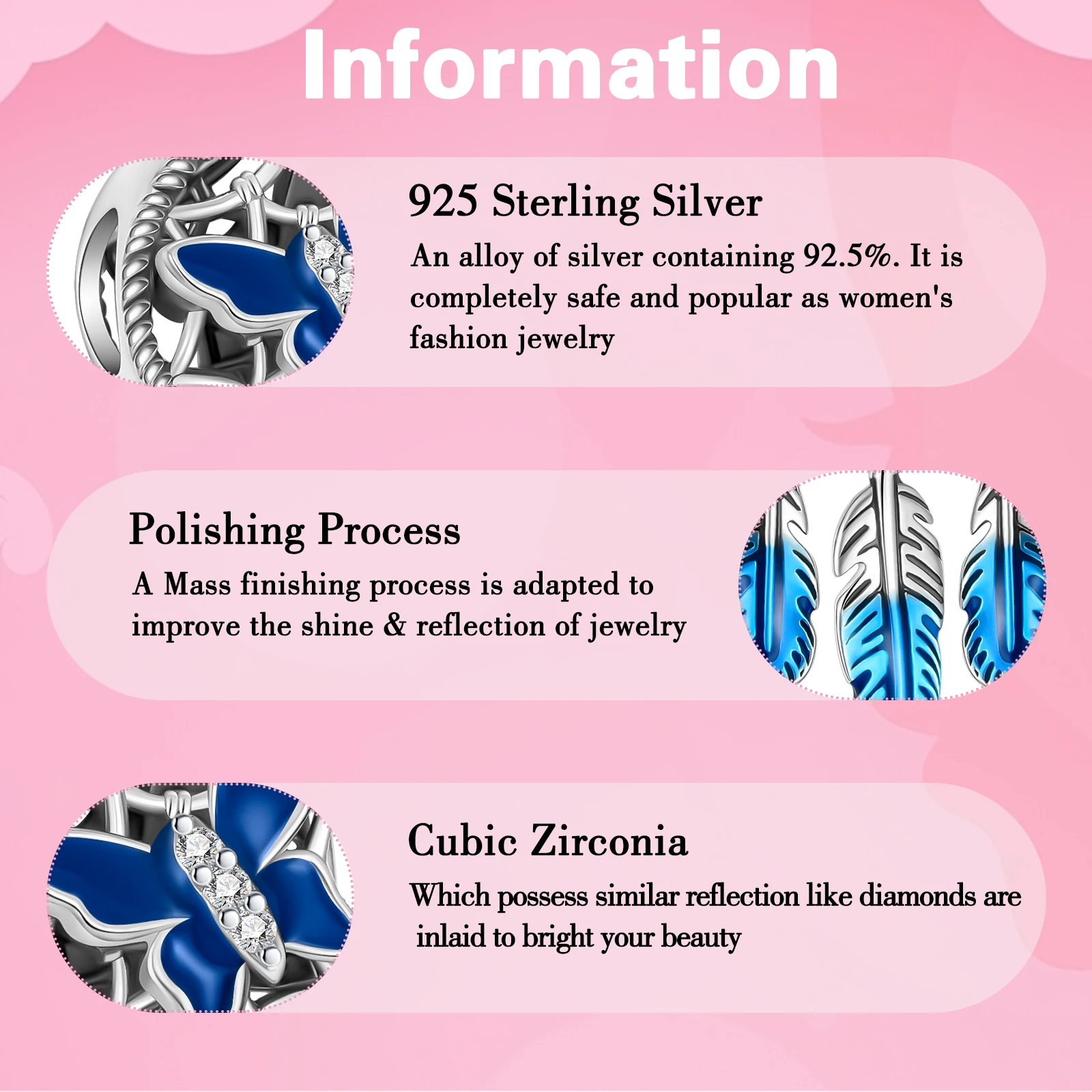 Цепочка-Шарм Ловец снов из серебра 925 пробы