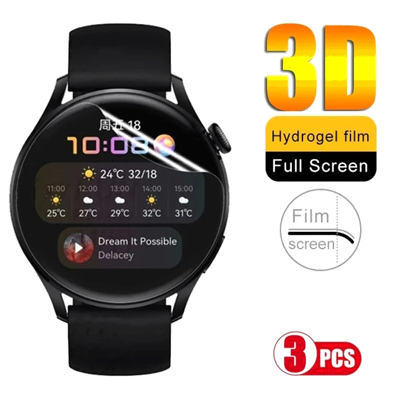 

Гидрогелевая защитная пленка из ТПУ для Huawei Watch GT 2 2E, защитная пленка на весь экран для Honor Watch Magic 2 42/46 мм, 42 мм