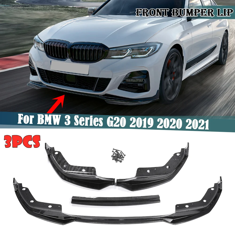 

3 шт., съемный передний бампер для BMW G20 2019-2021