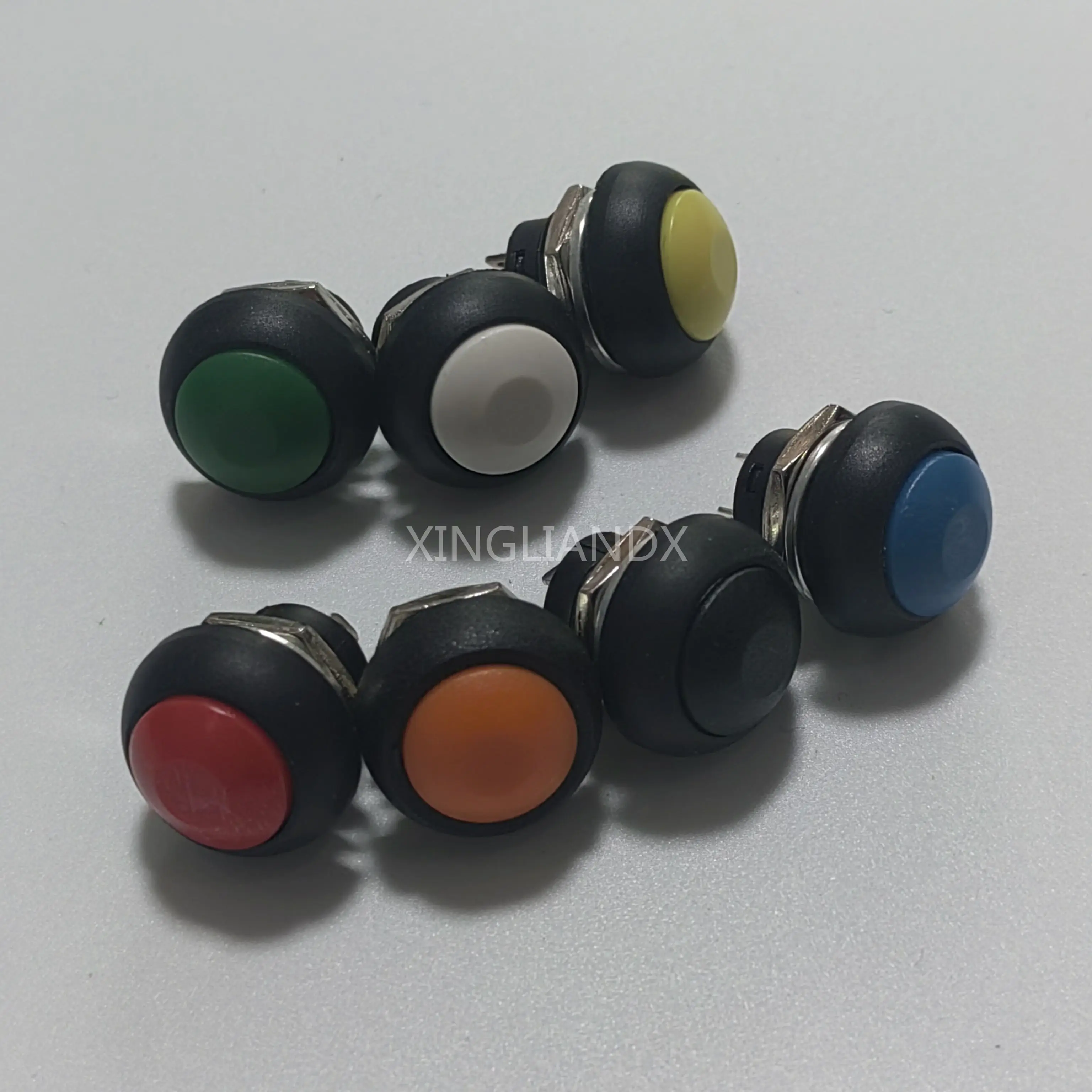 PBS-33B 2PIN 12 мм постоянного тока переменного 3A/125 В 1A/250 пластиковые круглые