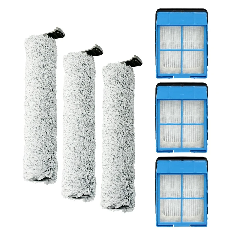 Сменные щетки и фильтры для пылесоса Bissell Crosswave Omniforce 3882 3 фильтра