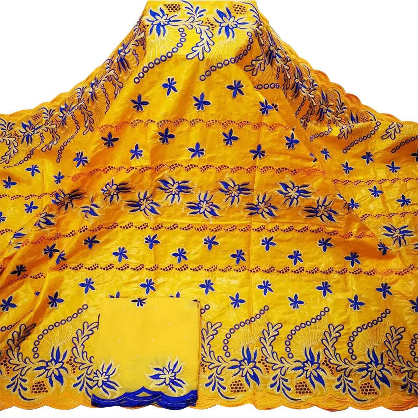 

New African Premium Brocade Printed Bazin Riche Original 2021 Fabric XYCZ22027