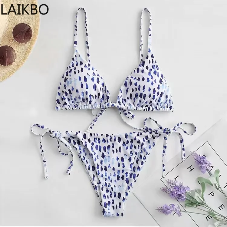 

2022 New Sexy Push Up Unpadded Brazilian Bikini Set Women Vintage Swimwear Swimsuit Beach Suit Biquini Bathing Suits Drop Ship