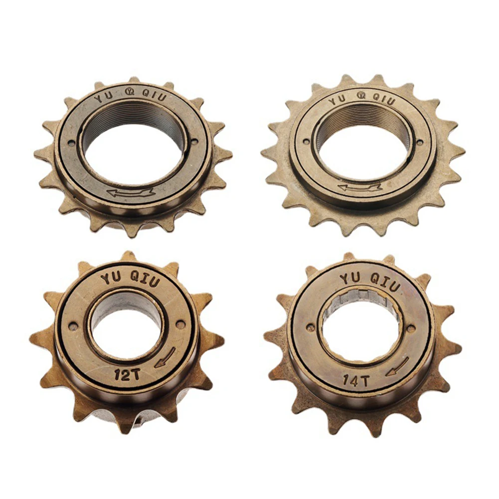 Bicycle Single Speed Flywheel Electric Vehicle 12T/14T/16T/18T Single Speed Freewheels Sprocket Gear Cycling Accessories Parts