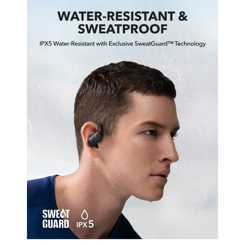 Soundcore By Anker Sport X20 True Wireless Sports с шумоподавлением и тяжелыми басами, водонепроницаемые и пыленепроницаемые Bluetooth-наушники (art.: 3920d44e8a950) - 3920d44e8a950
