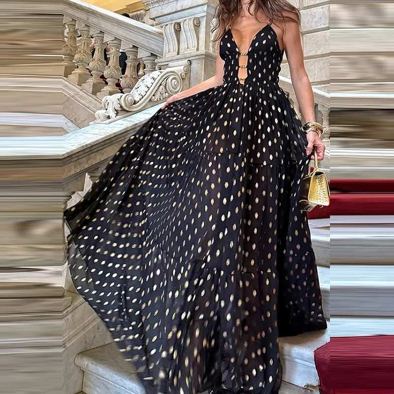 Вечернее платье Fanbety винтажного стиля из полиэстера