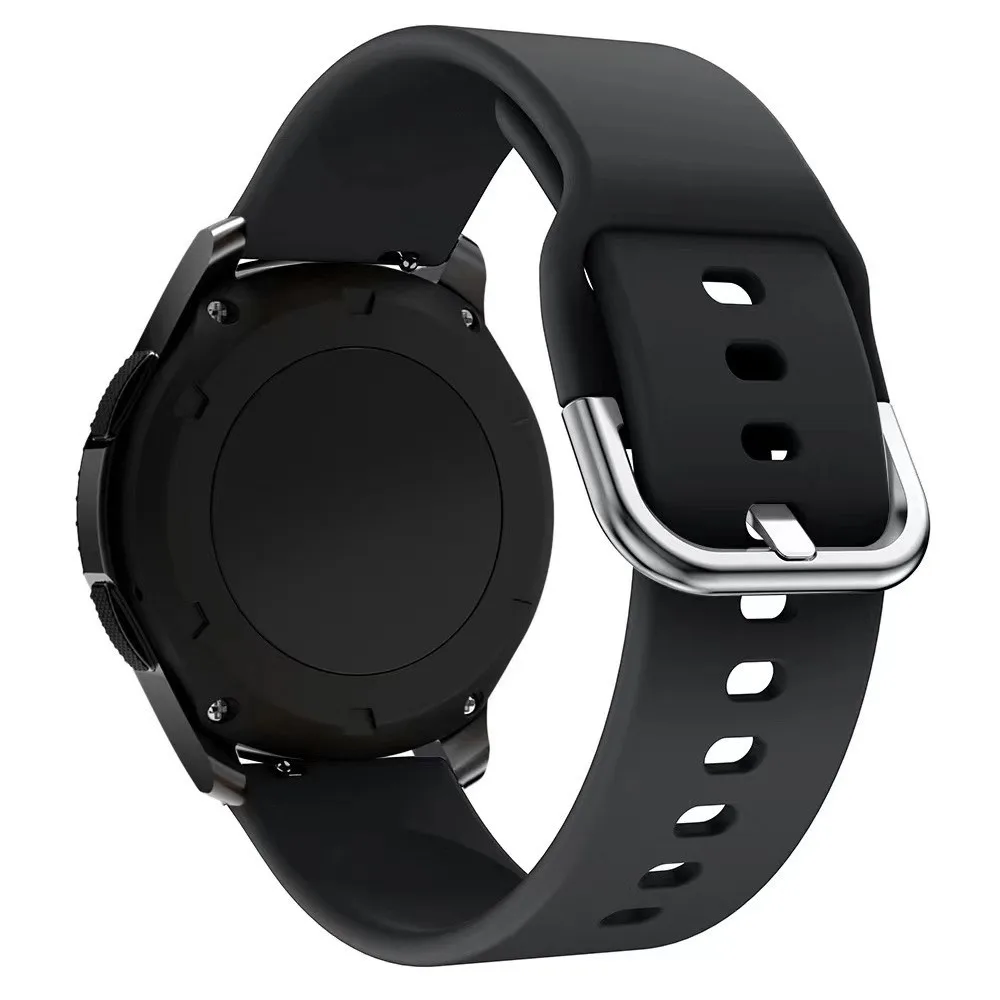 

22 Silicone Bracelet For Huami Amazfit GTR 3 Pro Watch Band Wrist Strap For Amazfit GTR 4/3/2e/47mm/Stratos 3/2 Smartwatch Strap