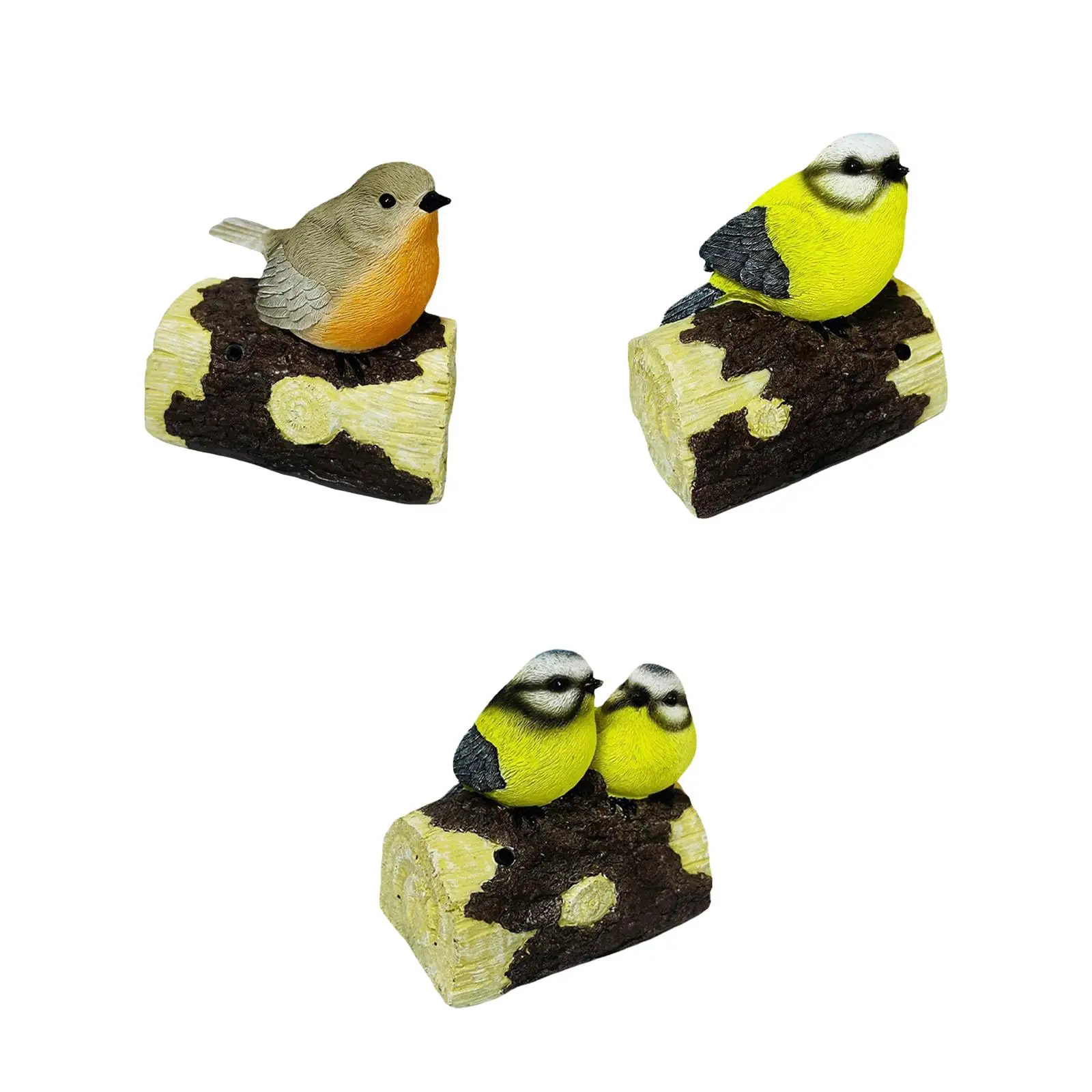 

Фигурка птицы, креативные поделки, Декоративная скульптура животного, статуя птицы для сказочного сада, бонсай, патио, наружный и внутренний Декор