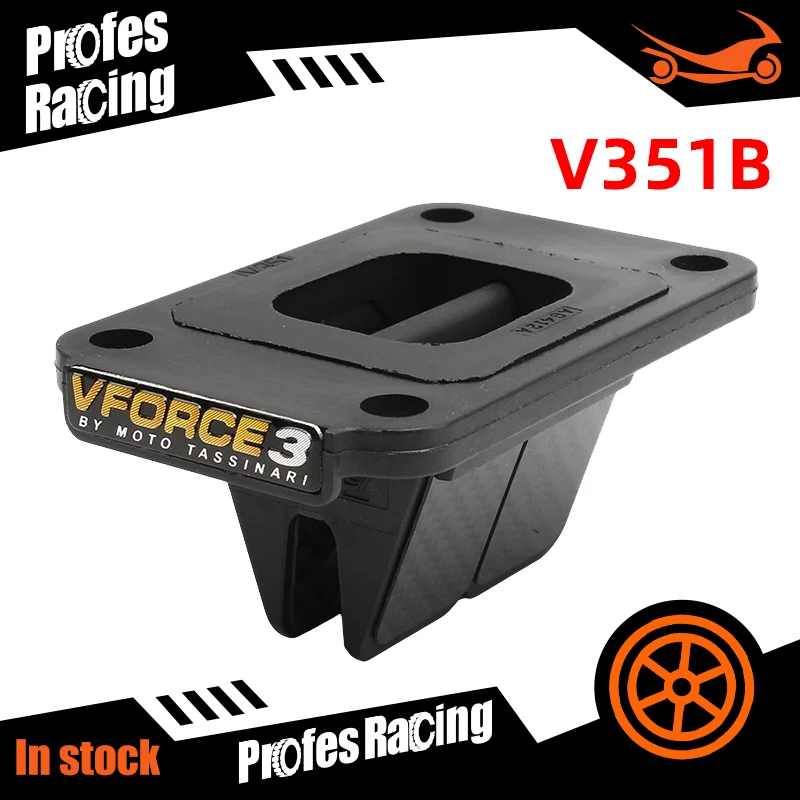 

Motorcycle V351B Reed Valve System For KTM 65SX AM6 Reed Cage Palhet Refer To V Force 0.3mm Carbon Fiber am6 Vforce 3 65 Sx