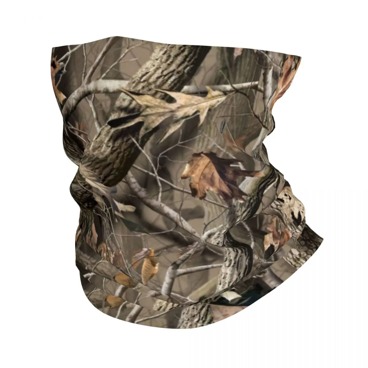 

Real Tree Camouflage Bandana Neck Cover Printed Military Face Scarf Multifunctional Balaclava Running Unisex Adult Breathable