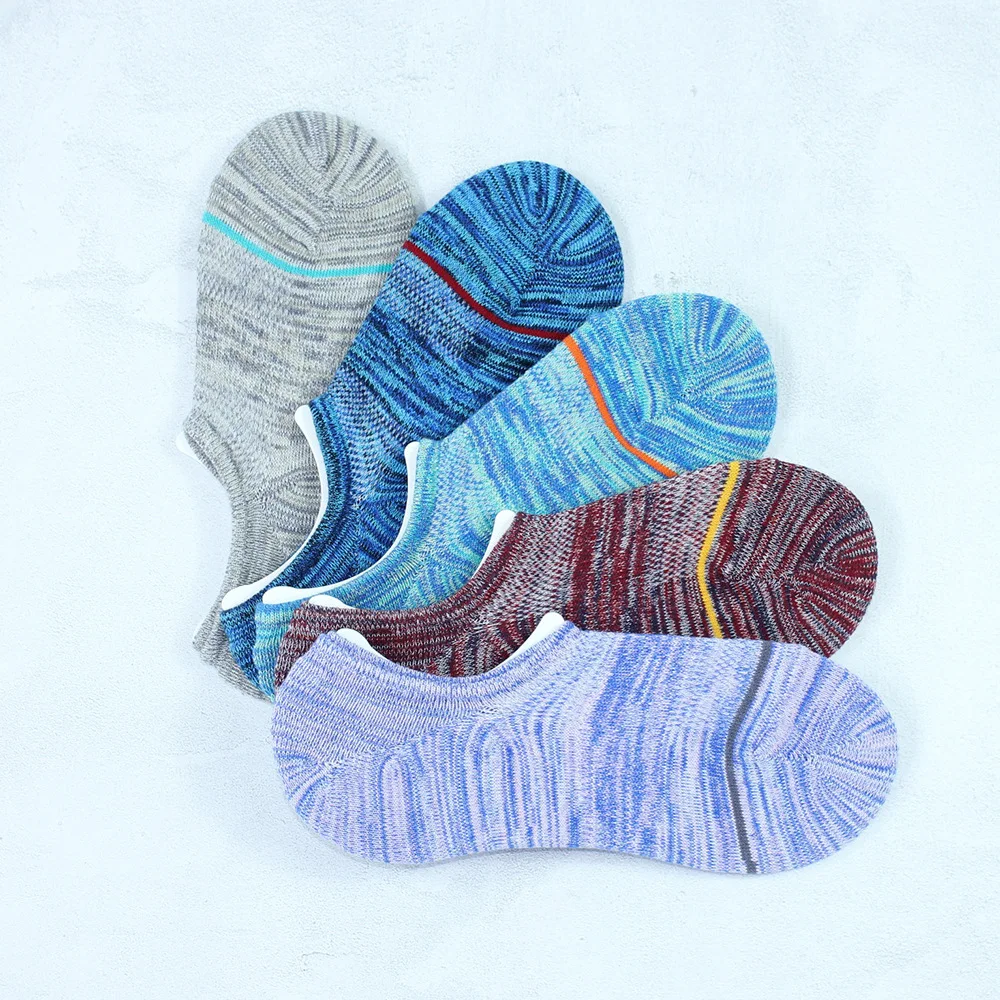 3 Pairs Socks Shipment  Summer Breathable Mesh Silica Gel Japanese Antiskid Invisible Socks Bike Cycling ClimbingSports Socks