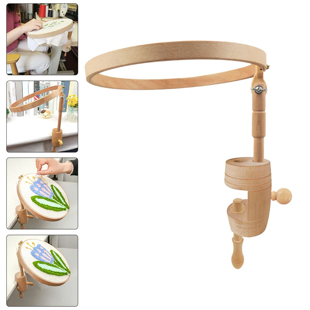 

1 Set Adjustable Cross Stitch Embroidery Stand Table Clamp Desktop Embroidery Stand