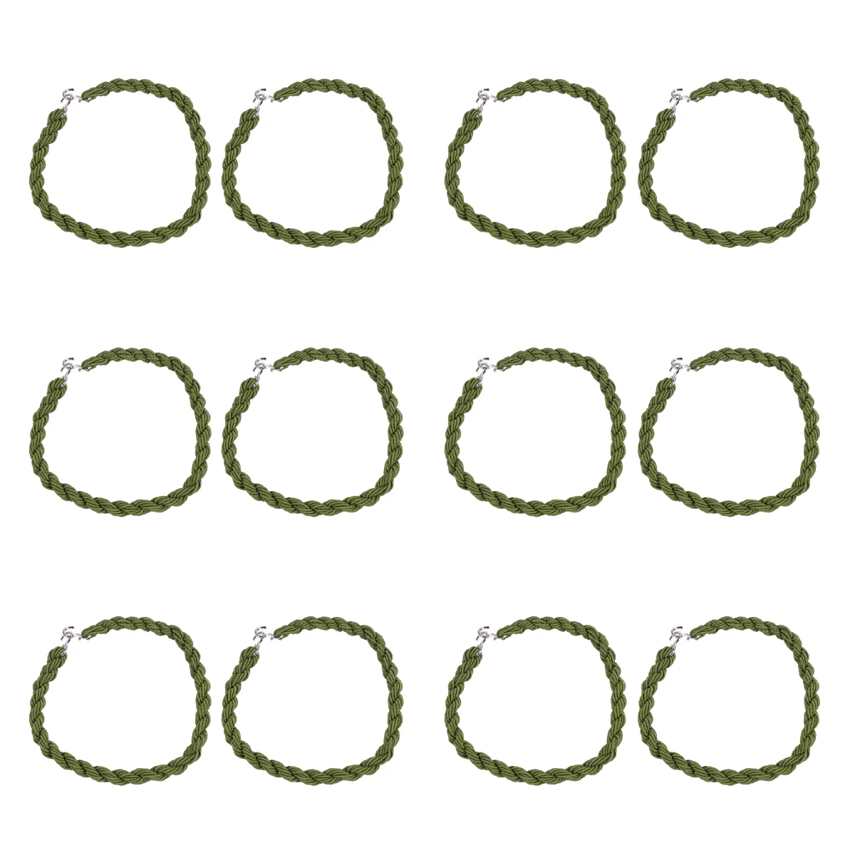 

6 Pcs Rope Belt Durable Premium Elastic Rope for Camping