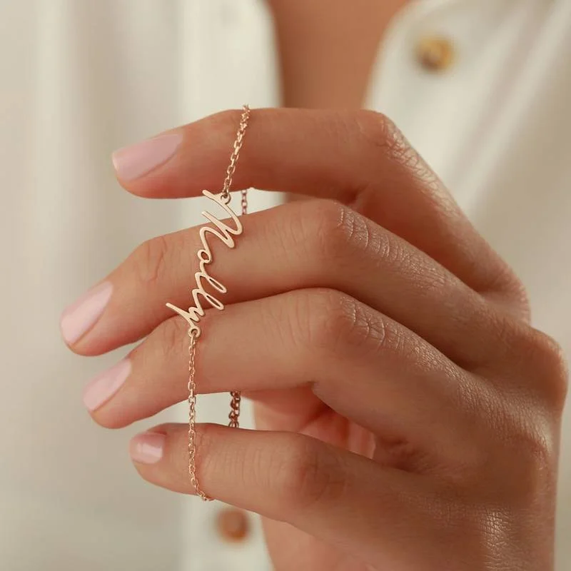 Custom Name Bracelets for Women Personalized Adjustable Gold Chains Bracelet Stainless Steel Jewelry Couple Gifts Pulseras Mujer