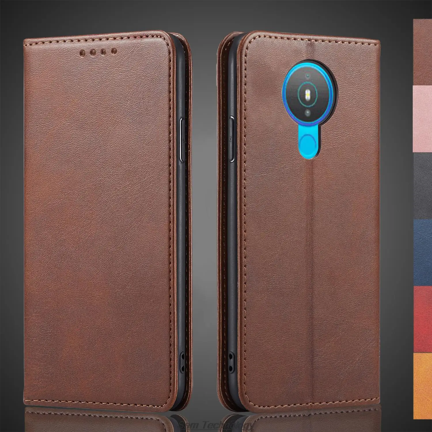 

Magnetic attraction Leather Case for Nokia 1.4 Card Holder Holster Flip Cover Case for Nokia 1.4 Wallet Phone Bags Fundas Coque