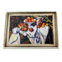 cezanne famous paintings fridge stickers apples picture frame magnetic stickers home decor wedding gifts fridge magnets